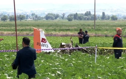 თურქეთის სამხედრო თვითმფრინავის ჩამოვარდნას ორი ჯარისკაცი ემსხვერპლა
